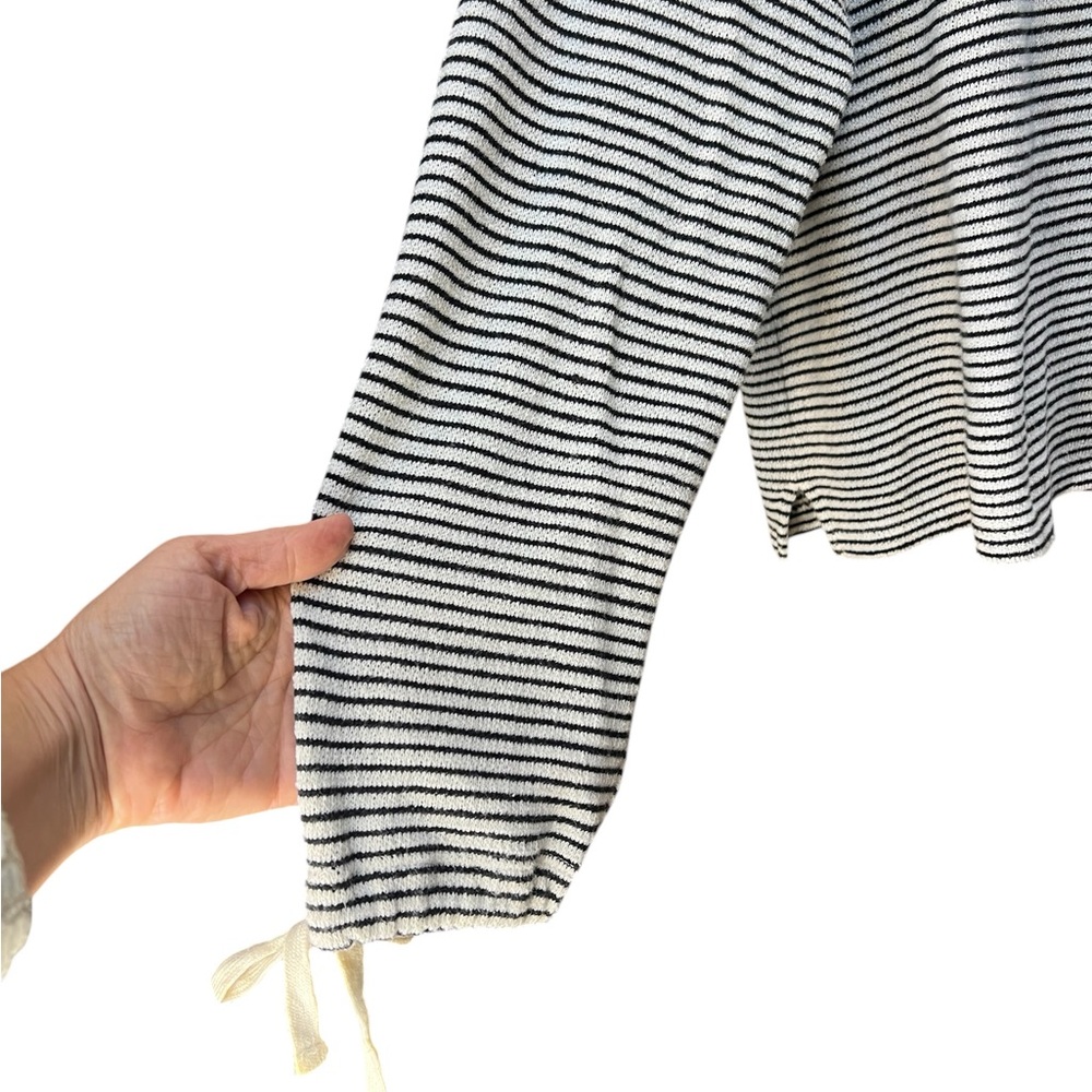 Mile(s) by Madewell Funnel Neck Tie-Sleeve Sweatshirt - Picture 5 of 9